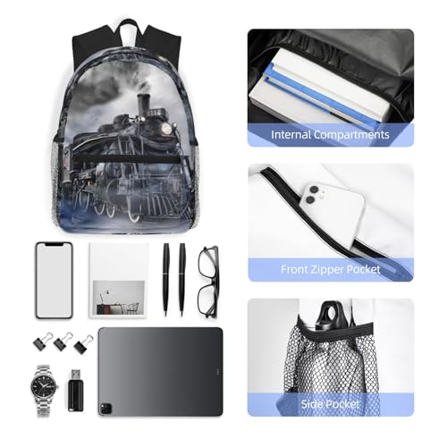 Sac à dos pour ordinateur portable de 15,7 pouces EdWal Noir - 6