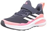 Parte superior textil adidas Fortarun EL, Running Shoe, Shadow Navy/Cloud White/Acid Red, 34 EU