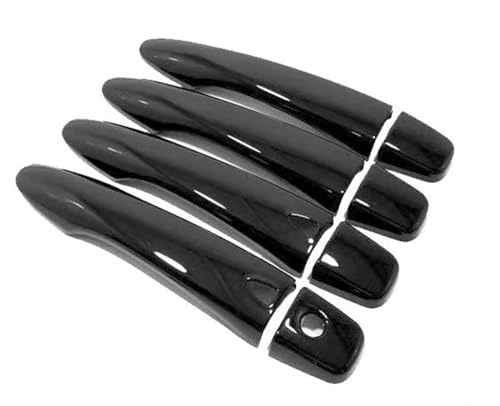 Cache serrure porte gauche noir, garniture de carrosserie premium pour Alaskan 16-23
