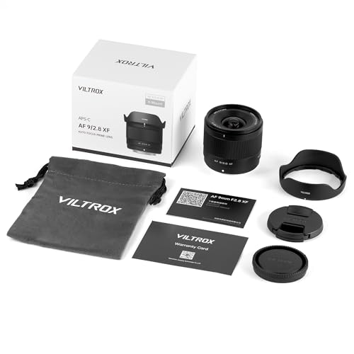 Image of VILTROX 9mm F2.8 Fuji, AF 9mm F2.8 X-Mount Lens for Fuji X, Auto Focus Prime Wide Angle Lens for Fuji X-T5 X-S20 X-E5 X-T30 II X-T4 X-H2S X-S10 X-E4 X-Pro3 X-T3 X-T50 X-M5