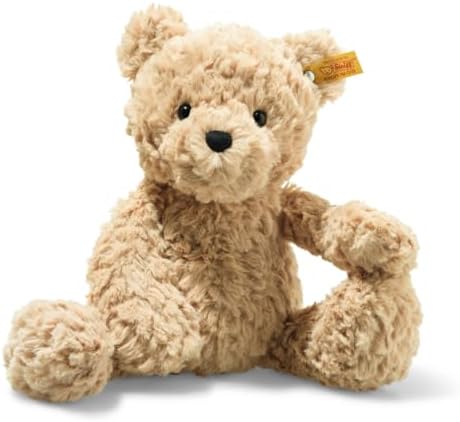 Steiff Kuscheltier Jimmy Teddybär, Süßes Stofftier mit Kunststoffaugen