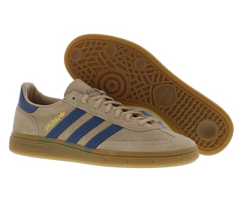 Image of adidas WARSAN /PRLOIN /Goldmt Men's Handball Spezial Warm sandstonePreloved Ink /Gold met. 13 US, Wide