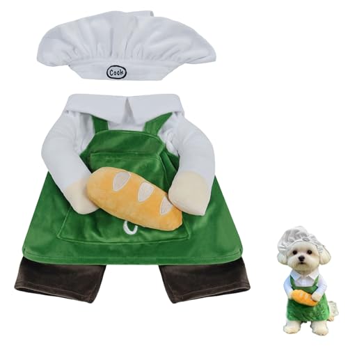 Disfraz de Chef para Perro y Gato Talla Mediana
