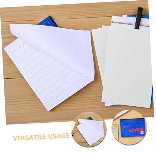 Bloc-notes de planification quotidienne horizontal NUOBESTY journal de dépenses entreprise