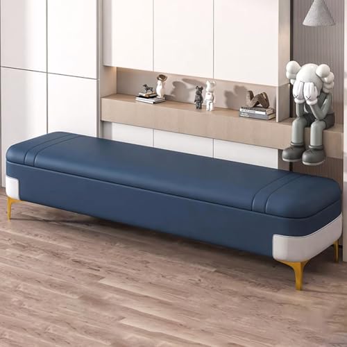 Banc à chaussures de bout de lit premium avec finitions soignées pour chambre