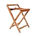DangLeKJ Porte-Bagages Pliant - Bois Massif, Support de Valise d'hôtel, Tabouret de Voyage, Étagère d'Atterrissage pour Chambre à Domicile, L28×W26×H39cm
