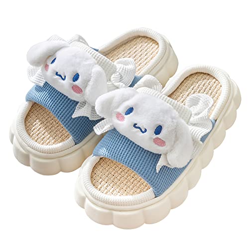 Listado y reviews de Casas para perros pequeños que puedes comprar esta semana. 35 Pantuflas Mujer para Perros Big Ears,AXIDUN-Pantuflas de Lino para Parte Inferior Gruesa Antideslizante de EVA,Ultra Suaves de Pantuflas de Casa de Comodas para Interiores y...