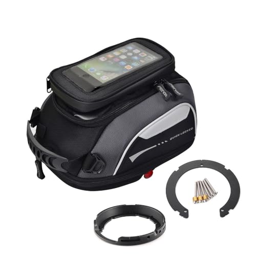 MENAT Motorcycle Tank Bag Anti-Theft Quick Lock Base, 5-8L