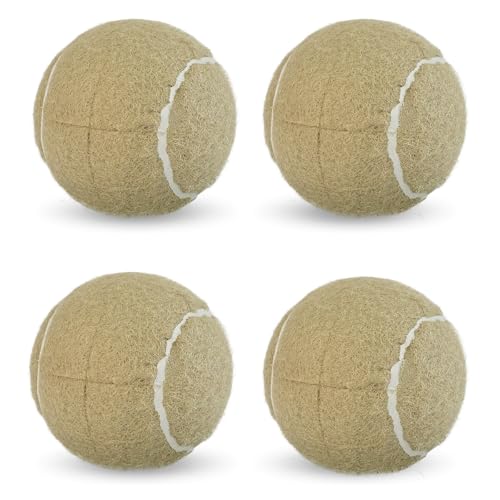 LITIAN 4 Pack Pre-Cut Tennis Balls for Walkers – Heavy