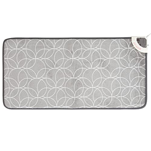 モフア ホットマット 電気マット フランネル グレイ 40×80cm ふわふわ MPM802HG