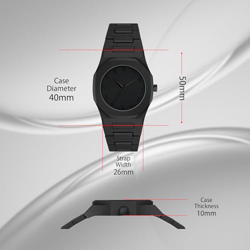 Matrix Arabian Black Dial & Black Polycarbonate Strap Analog Watch for Men & Boys