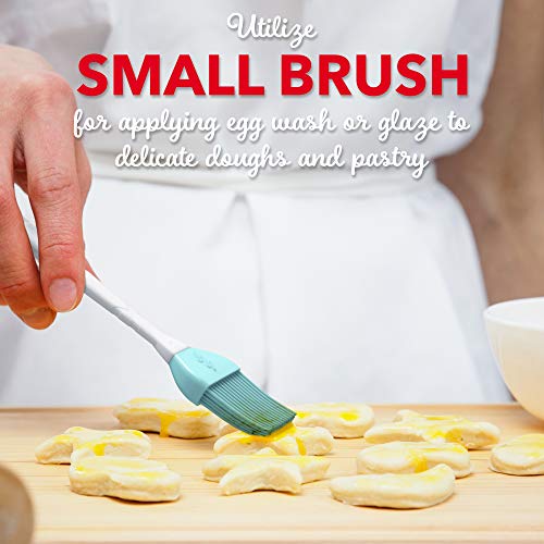 image for M KITCHEN WORLD Silicone Basting - BBQ, Pastry, and Oil Brush, Turkey 
