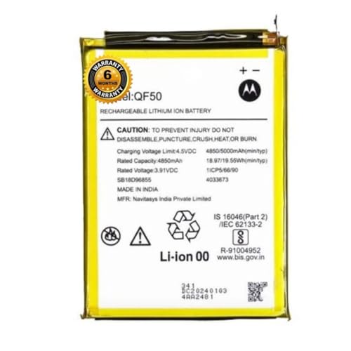 Image of Original QF50 Battery for Motorola G34 5G (XT2363) / G04 (XT2421) (5000mAh) Battery with 6 Month Warranty**(ZZ22)