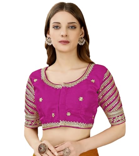 Chemisier en soie rose Pujia Mills taille 38, le haut parfait pour une réception traditionnelle