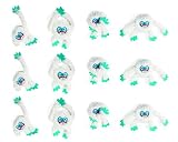 Fun Express Long Arm Plush Big Foot Yetis Set of 12 - Christmas Stuffed Animals Bulk...