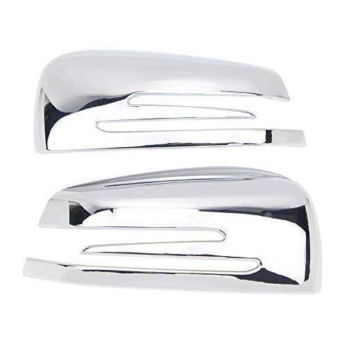 Dreamseek Side View Mirror Cover Compatible With Mercedes Benz Gla Cla Glk A B C E Class X156 X204 C117 W212 W176 W246 W204 Exterior Chrome Trim Outside Wing Rearview Decoration Caps Protector #TOP17