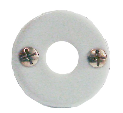 DT 2000 150170 1 Rosace béquille porcelaine Blanc