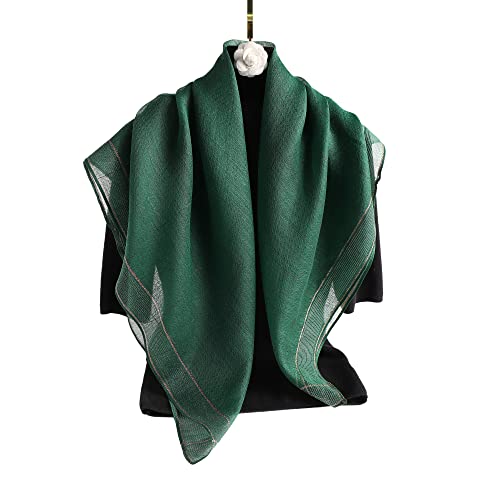 Wincess Yu Square Scarf For Women Satin Scarf Fahion Bandana Plaid Neckerchief Grid Neck Scarf For Lady For All Season #TOP11