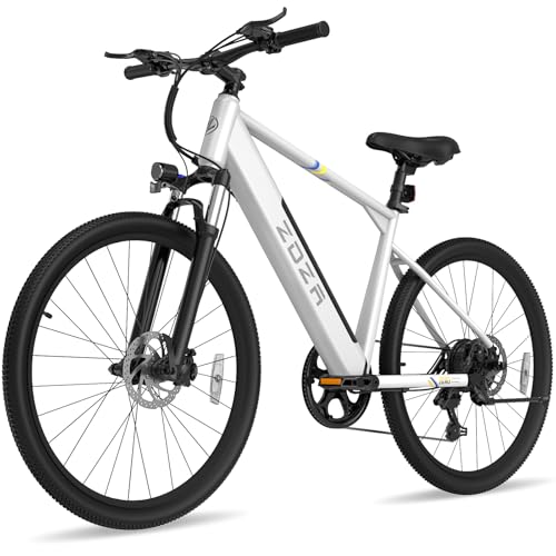ZDZA 1000W Electric Mountain Bike 26” 375Wh 40Mi Range