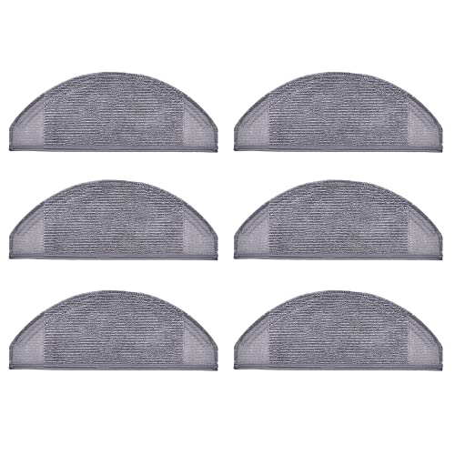 neutop Washable Mopping Cloth Compatible with eufy RoboVac X8 Hybrid Robot Vacuum and Mop Cleaners Spare Replacement Parts Accessories, 6-Pack.
