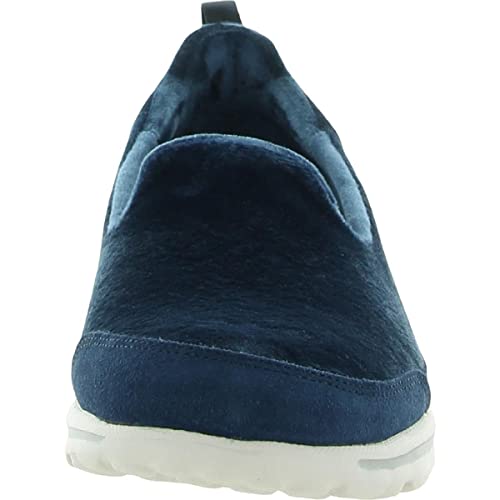 Skechers Skechers Womens Go Walk Classic- Swanky Laceless Loafers Navy 11 Medium (B,M)