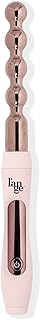 L'ANGE HAIR Le Perlé Titanium Bubble Curling Wand | Professional Hot Tools Curling Iron 1 Inch | Best Hair Curler Wand for Styling Lasting Curls and Beach Waves | Dual Voltage Travel Curling Iron