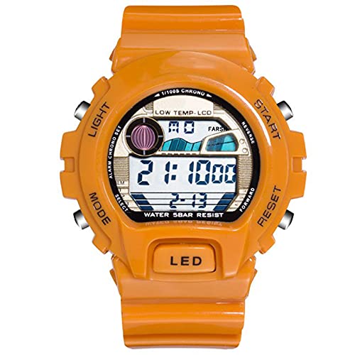 Mens Digital Watch - Sports Military Watches 50m Waterproof Outdoor Chronograph Military Wrist Watches for Men, with Led Back Ligh/Alarm/Date