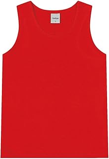 Regata Básica Infantil Feminina Rovitex Kids Vermelho