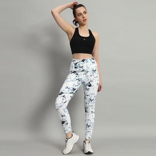 Image of Mehrang Streatchable Gym Pants for Women & Tights for Women, Yoga Track Pants for Women High Waist