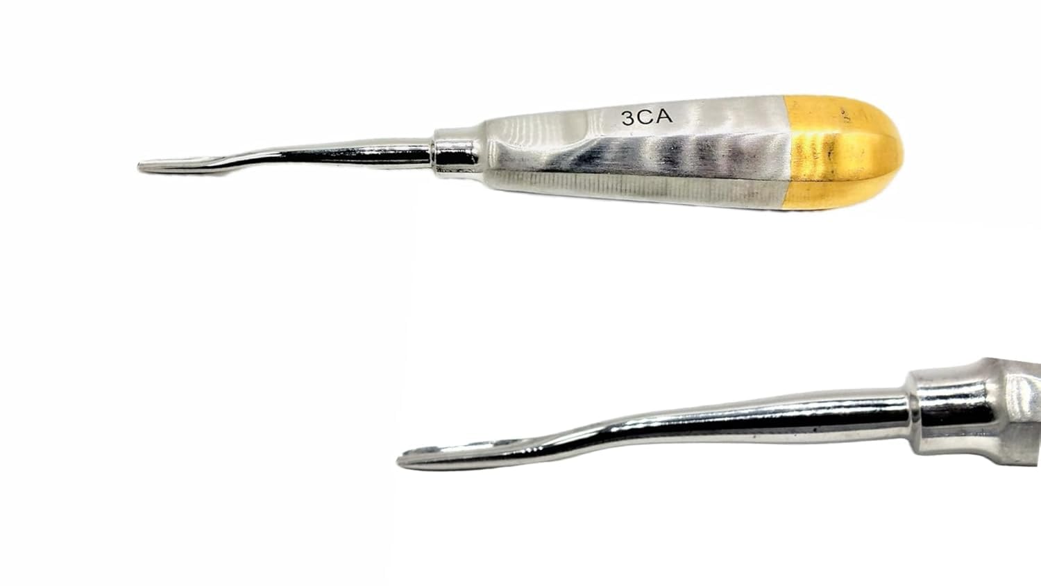 ADDLER Dental Coupland Curved 3CA Golden Handle Elevator. Life Time Anti Rusting Warranty.-picture-24