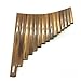 PSWK Pipes de Haute qualité 15 tuyaux Panflute Gauche et Main Droite Bamboo Panpipe Key of G flûte Xiao Instruments de Musique Dizi (Color : Left Hand)