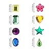 Gem Stickers for Crafts – 1200+ Self Adhesive Rhinestone Jewel Stickers in Assorted Shapes & Colors, Bling Gems for Scrapbooking, Nail Art, Face & DIY Decorations #1