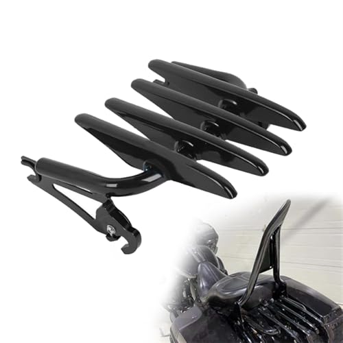 Dossier sissy bar Harley Road King pour de longs voyages confortables