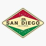 San Diego California Sticker Bumper Sticker Vinyl Decal 5"