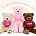 Karister Big Valentines Teddy Bear Stuffed Animal, 36