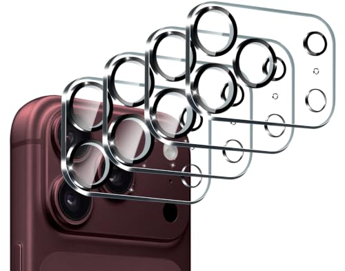 ivoler 4-Pack Camera Lens Protector for iPhone 18 Pro 6.3" 2026 - image 1