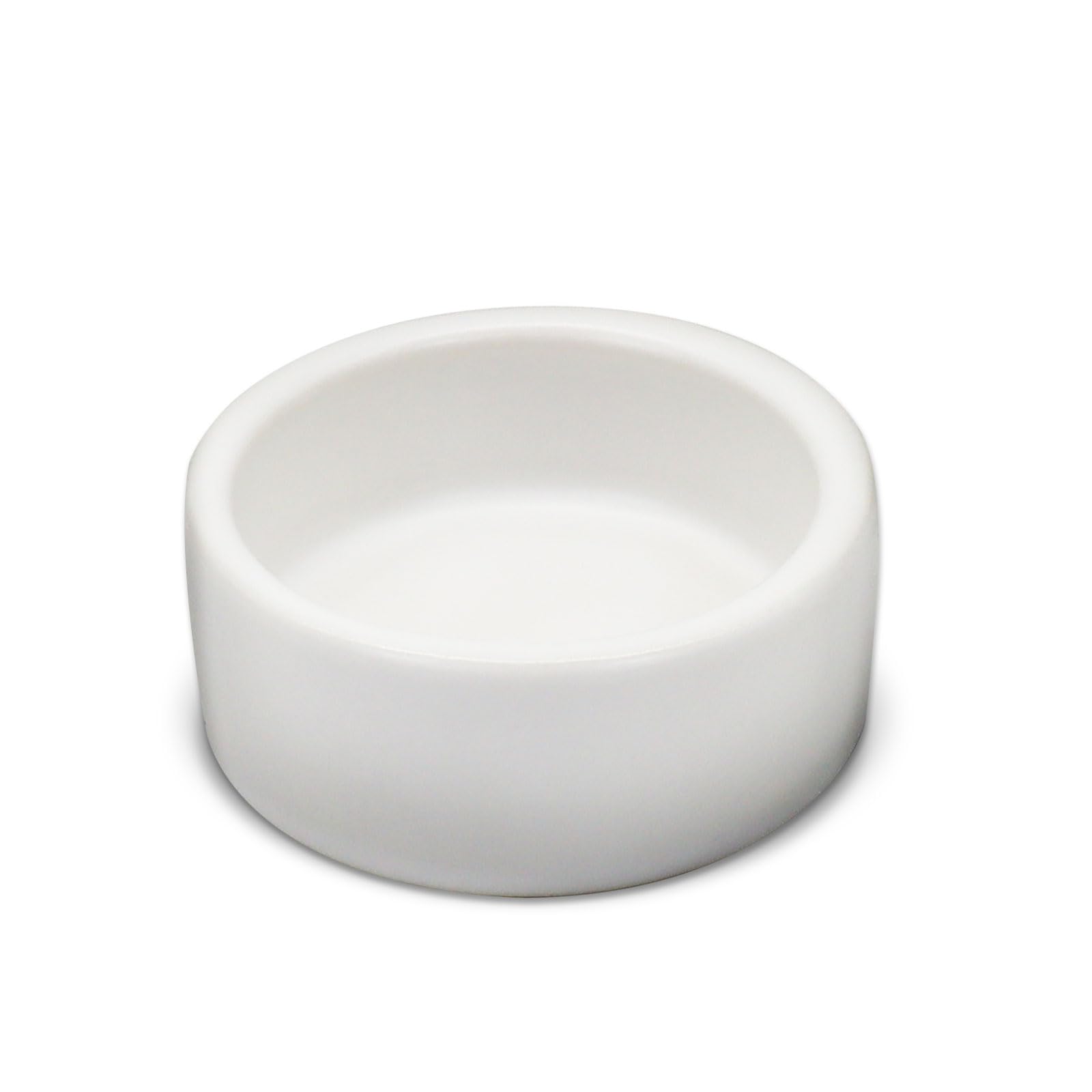 LuckyOpt Escape-Proof Reptile Food Dish Bowl, Ceramics Small Animal Bowls for Lizard Frog Snake Turtle Gecko Hamster Food Bowl for Anti Living Foods