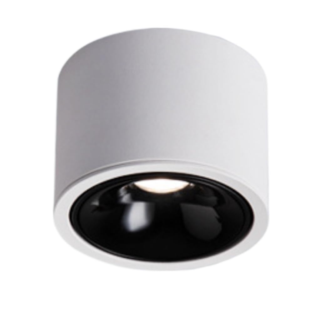 Faretti da incasso, faretti da soffitto, faretti da soffitto a LED, faretti da incasso da superficie, faretti da 15 W, faretti direzionali in alluminio for interni, for esposizione, soggiorno, camera