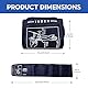 Blutdruck Manschette,Blutdruckmessgerät Oberarm Blutdruckmanschette Ersatz Accessories Blood Pressure Monitor Comfort Große Oberarmmanschette Blutdruckgerät Cuffs XXL für Oberarmblutdruckmessgerät
