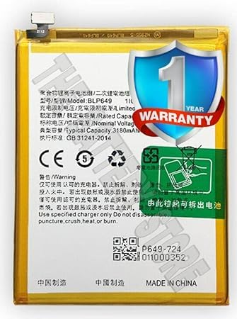 Image of Original BLP649 Battery for Oppo A83 / CHP1729 / A1 / F5 / Li Battery with 1 Year Warranty **** (R000281)
