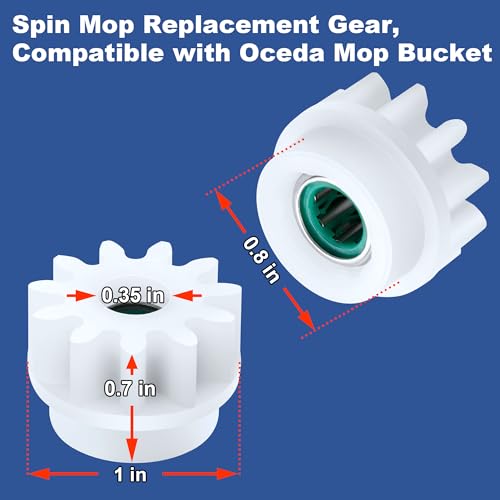 Image of Spin Mop Pedal Bearing Replacement for O-Cedar Bucket Only, Mop Gear Parts