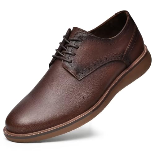 Image of Men's Leather Sandals, Comfortable Open-Toe Outdoor Beach Shoes