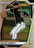 Braxton Ashcraft Silver Prizm Collectible Baseball Card - 2025 Prizm Baseball Card #281 (Pirates)