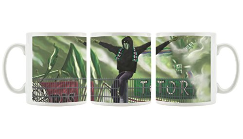 Ultras Rapid als Bedruckte Kaffeetasse/Teetasse aus Keramik, 300ml, weiß