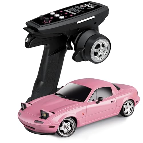 Image of LDRC 1804 RC Drift Car RTR 1 /18 Mazda MX-5 Mini Racer 2.4G RWD Gyro LED Light On-Road Remote Control Drifting Racing Vehicles Models for Adults