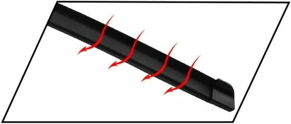 QILING Escobillas de limpiaparabrisas para Coche Escobillas de limpiaparabrisas para Coche Escobillas de limpiaparabrisas para Benz Clase V Vito W447 28"+18" 2014-2017 (Dirección Izquierda 2818)