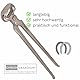 AMKA Hufschneidezange CV 15 Edelstahl aus Chrome Vanadium Stahl