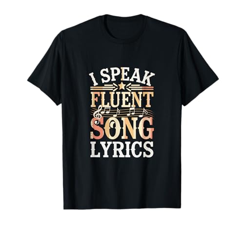 I Speak Fluent Song Lyrics Música melófila |---- Camiseta