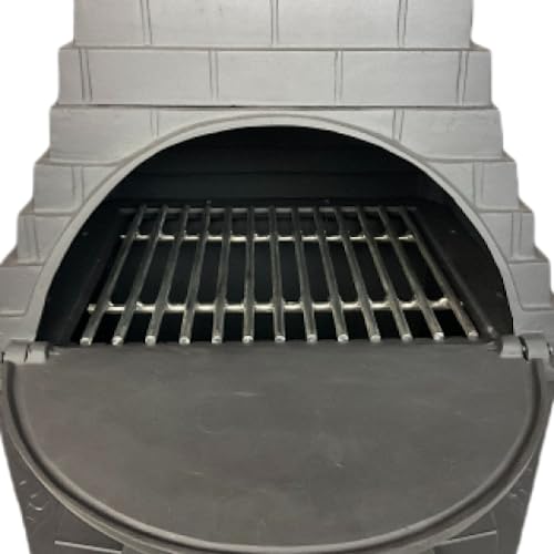 The Blue Rooster ALCICH039CH Casita Grill Chiminea Outdoor Fireplace Wood Burning Firepit And Pizza Oven thumb #5