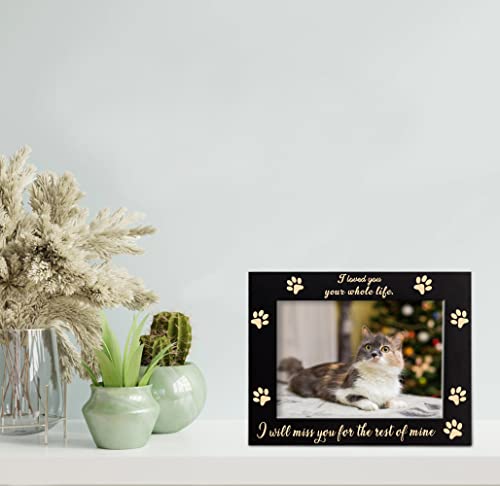 Remembrance Engraved Picture Frame, Cat and Dog Memorial Gifts, Sympathy Picture Frame for Pet Loss, Pet Memorial Gift for Loss of Dog Cat Remembrance Engraved Picture Frame, Cat and Dog Memorial Gifts, Sympathy Picture Frame for Pet Loss, Pet Memorial Gift for Loss of Dog Cat
